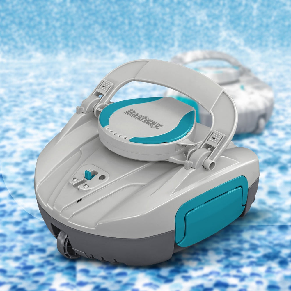 Bestway Robotic Pool Cleaner Cordless Automatic Robot Clean Swimming Pools Floor