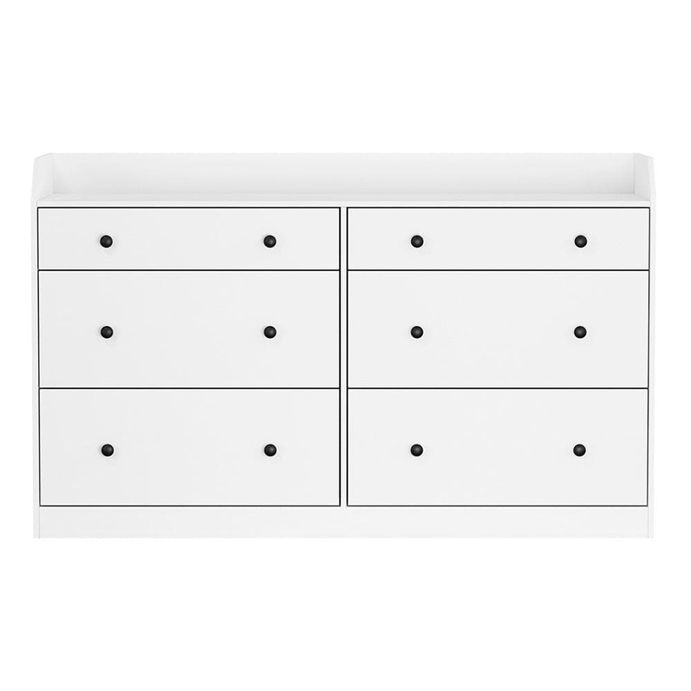 Artiss 6 Chest of Drawers - PETE White
