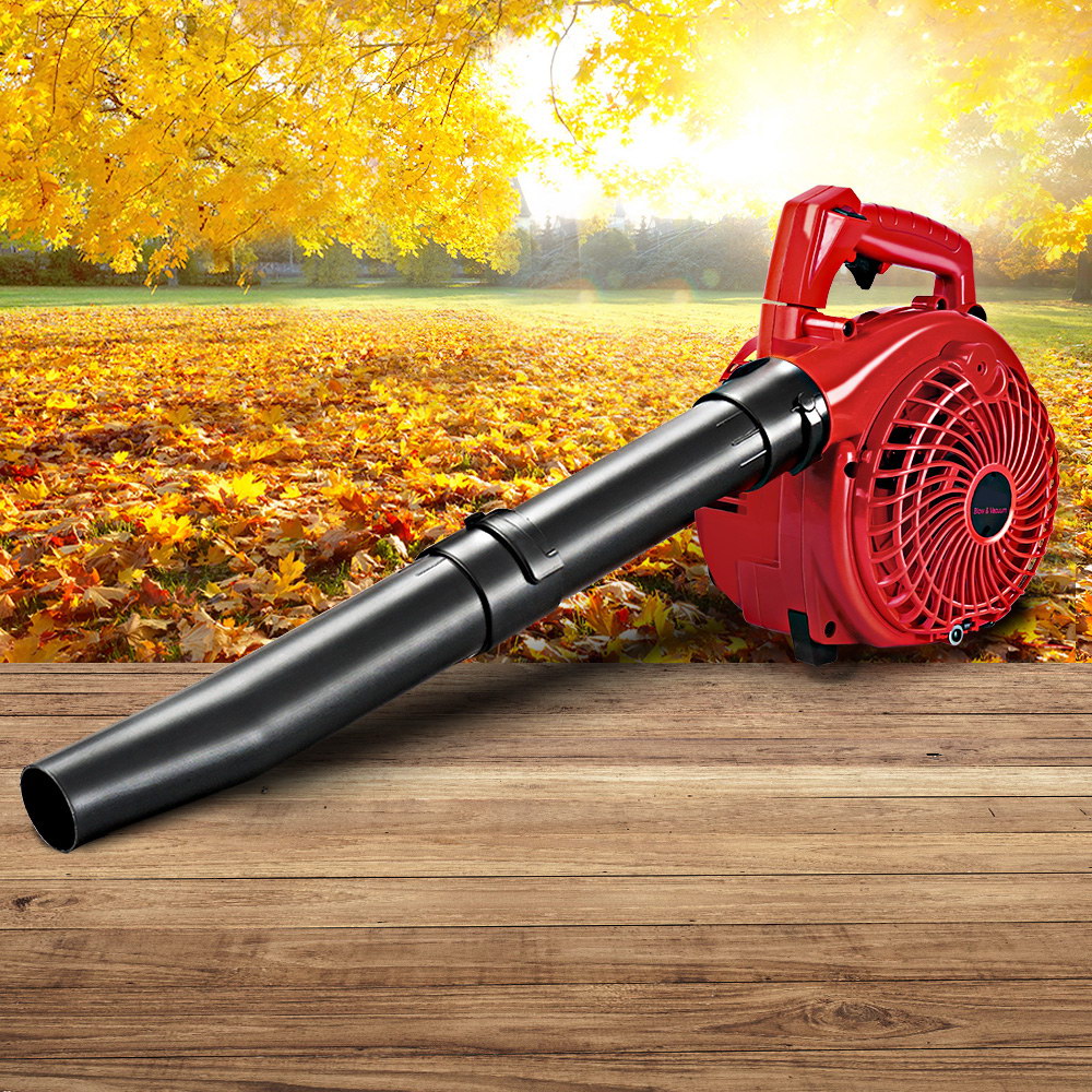 Giantz Petrol Leaf Blower Garden Vacuum Handheld Commercial Outdoor Tool 25.4CC