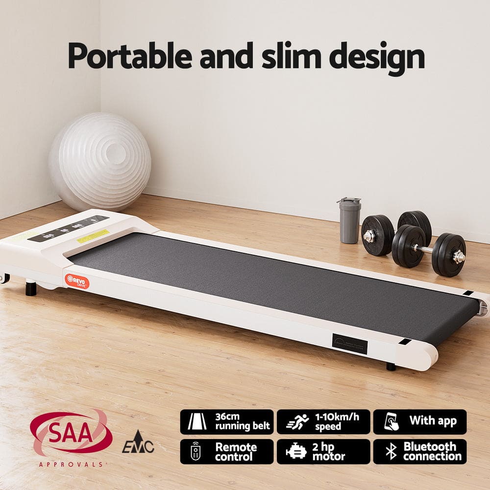 Artiss Treadmill with 120cm Automatic Standing Desk Electric Walking Pad