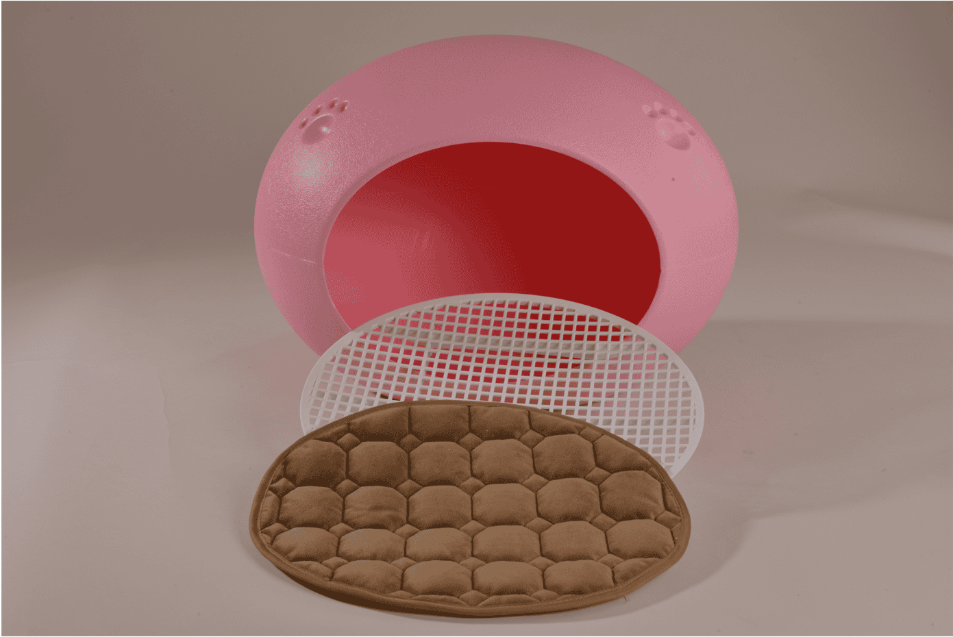 YES4PETS Medium Cave Cat Kitten Box Igloo Cat Bed House Dog Puppy House Pink