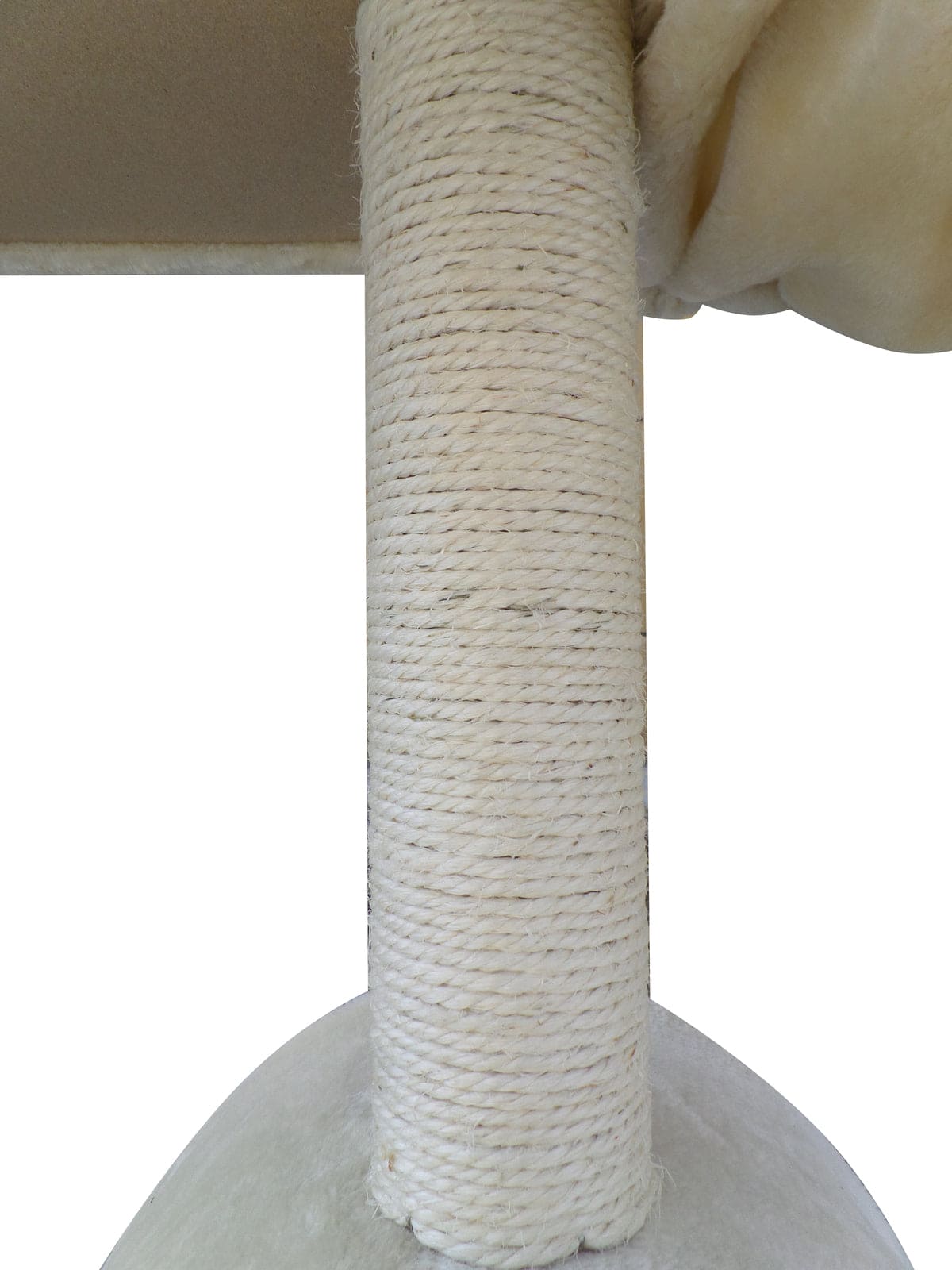 YES4PETS 100 cm Beige Cat Scratching Post Tree Scratcher House