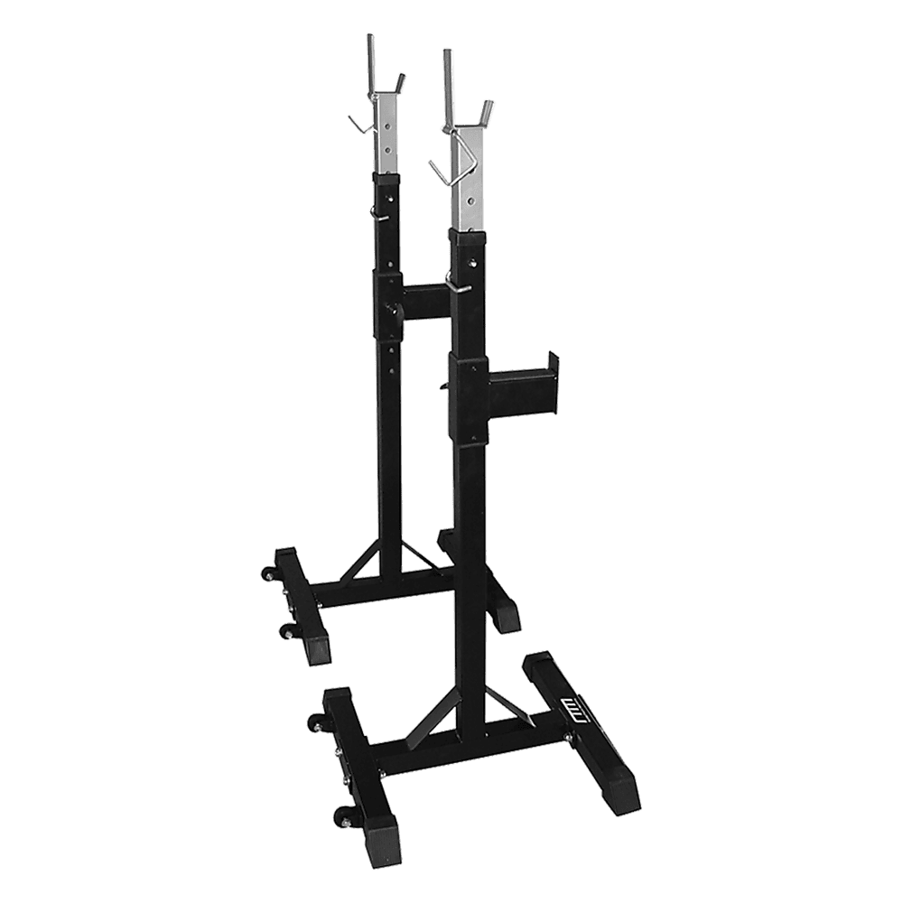 Squat Rack Stand Pair Bench Press Weight Lifting Barbell