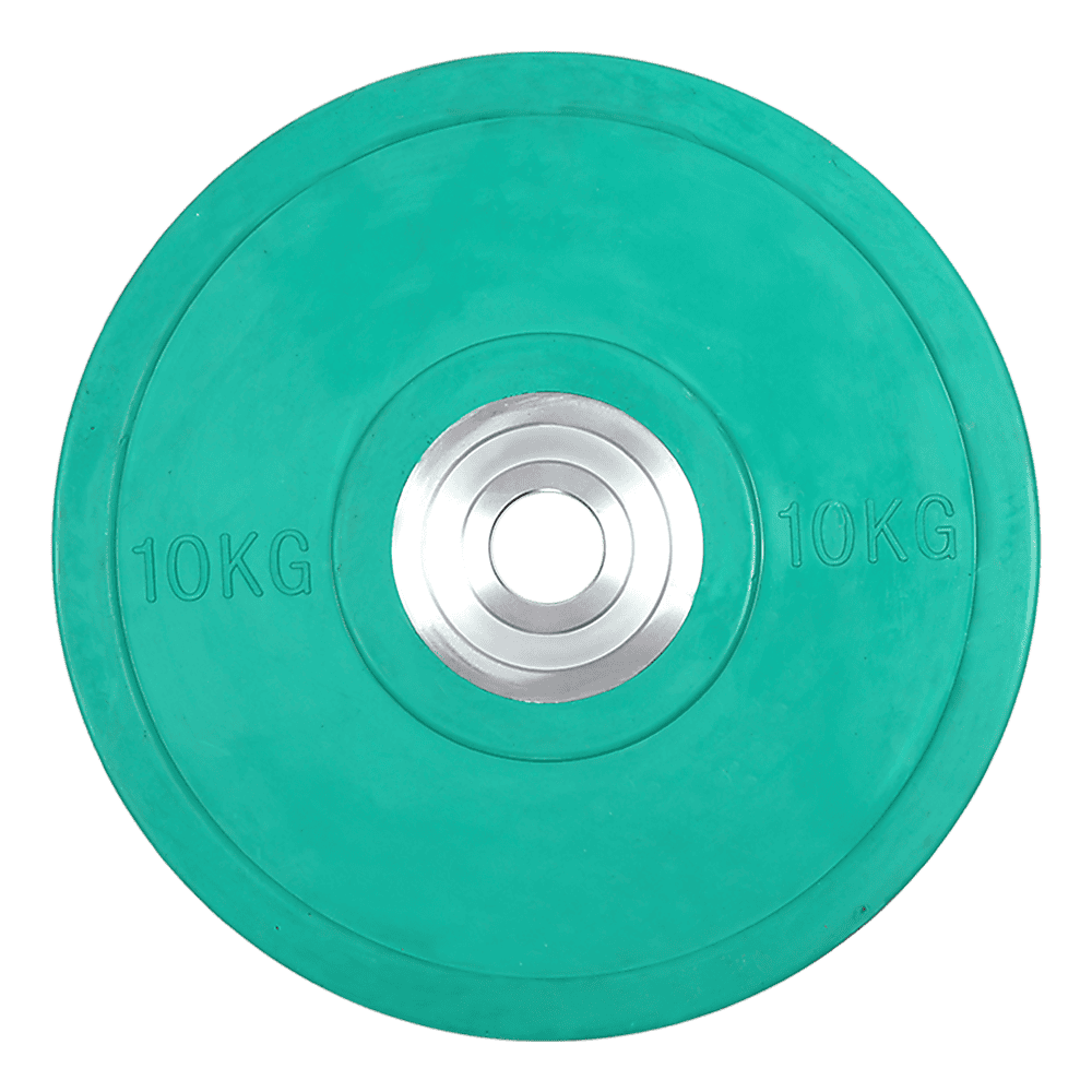 10KG PRO Olympic Rubber Bumper Weight Plate