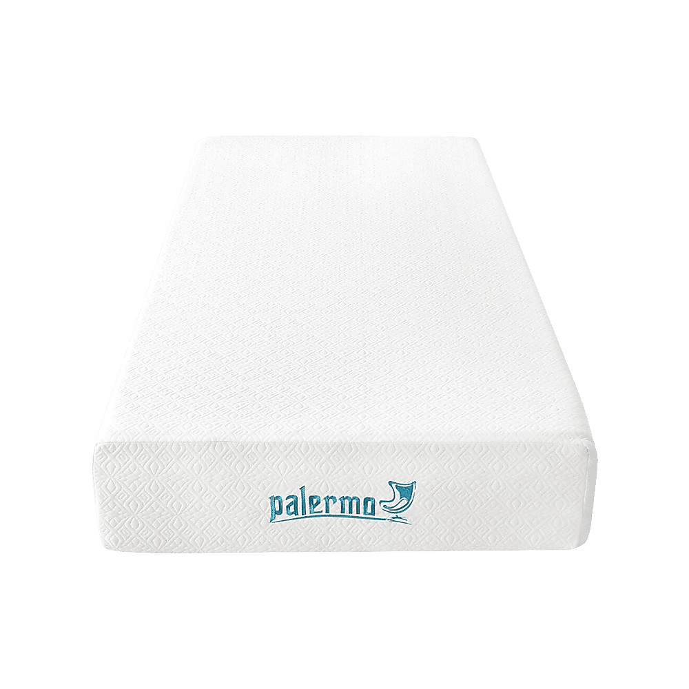 Palermo Single 25cm Gel Memory Foam Mattress - Dual-Layered - CertiPUR-US Certified