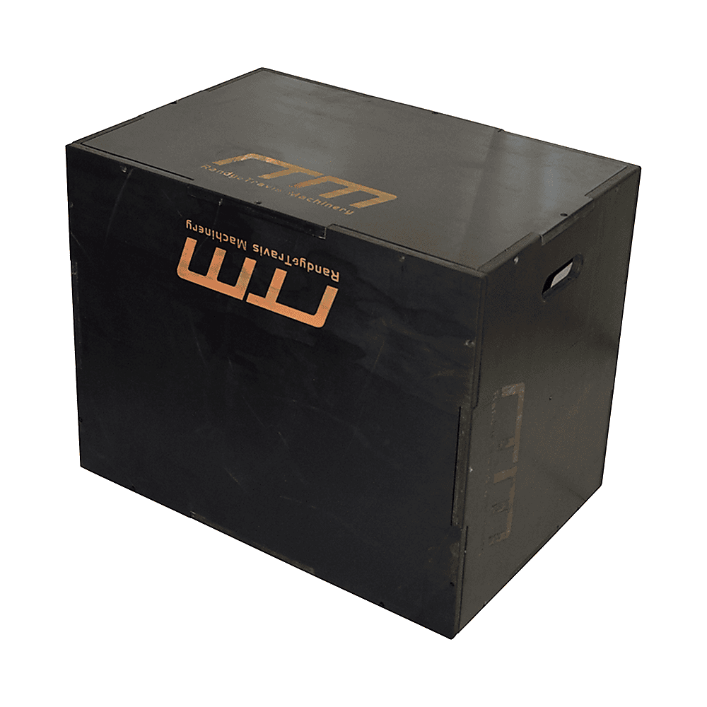 3 IN 1 Black Wood Plyo Games Plyometric Jump Box