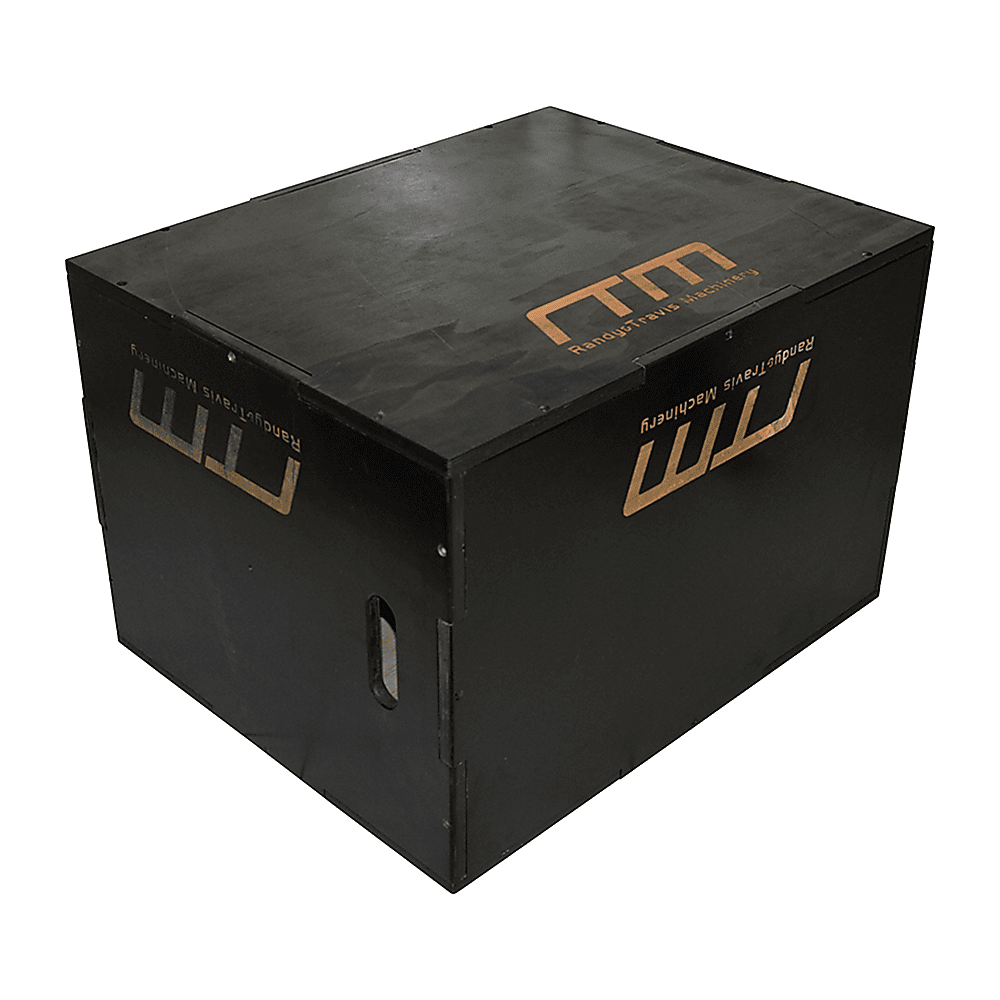 3 IN 1 Black Wood Plyo Games Plyometric Jump Box
