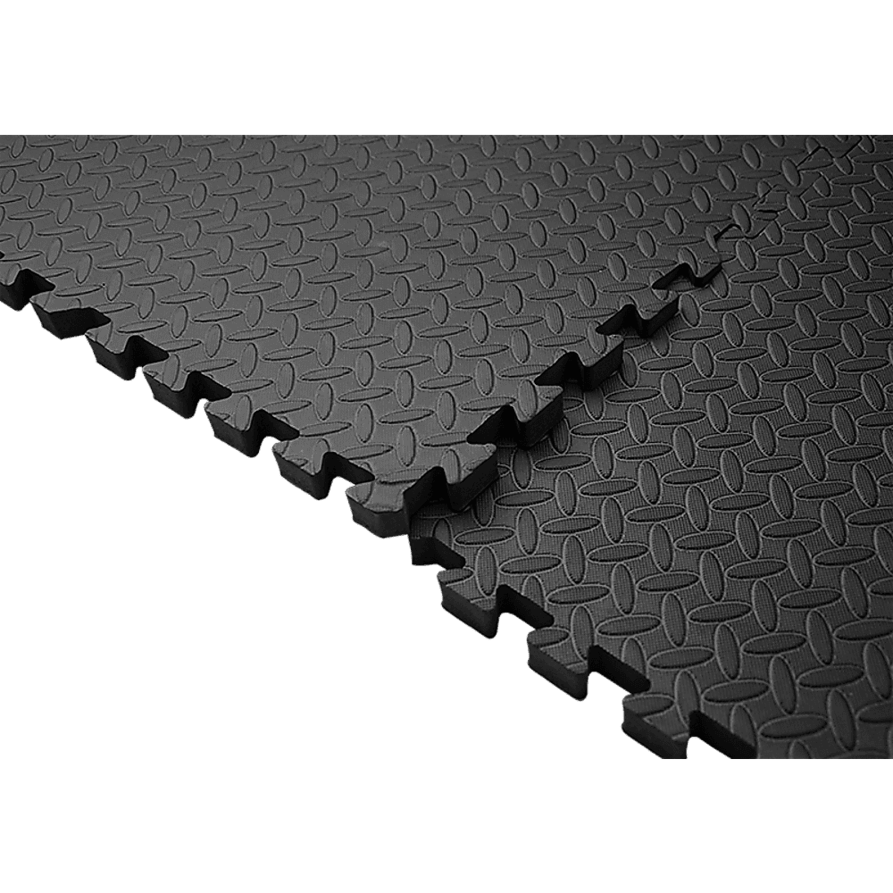 12 Tiles EVA Rubber Foam Gym Mat 60cm x 60cm 2.5cm Fitness Flooring
