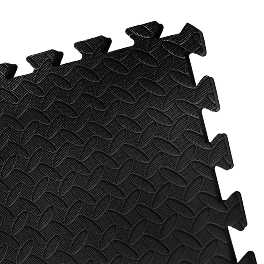 12 Tiles EVA Rubber Foam Gym Mat 60cm x 60cm 2.5cm Fitness Flooring