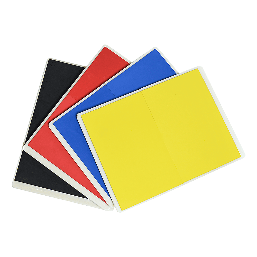 Martial Arts Supply Rebreakable Board Taekwondo, MMA, Karate-Set: Yellow, Blue, Red & Black