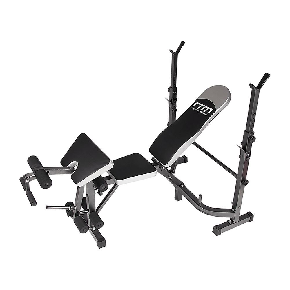 Multi Station Home Gym Weight Bench Press Leg Equipment Set Fitness Exercise