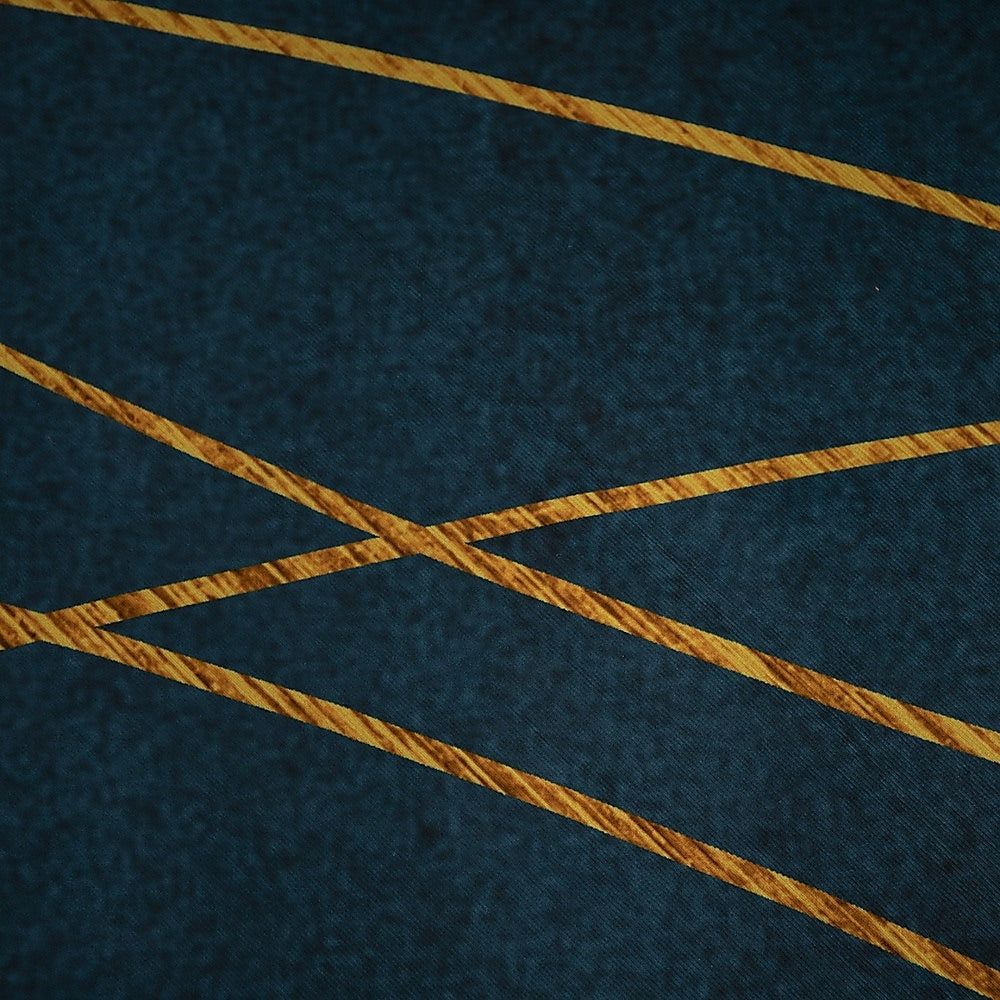 200x300cm Large Floor Teal Blue Rug – Modern Area Carpet for Bedroom, Living Room, Lounge or Home Décor Mat