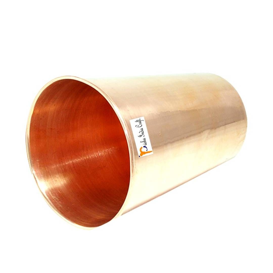 Set of 2 Copper Tumblers 450ML