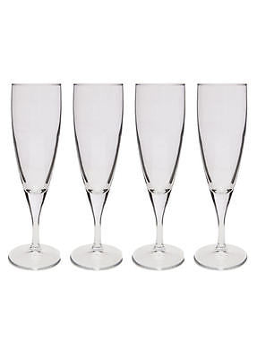 Circleware "Biltmore" Flutes glassware S/4 - 236ml - LifeStylz