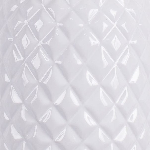 Island White Table Lamp gloss ceramic