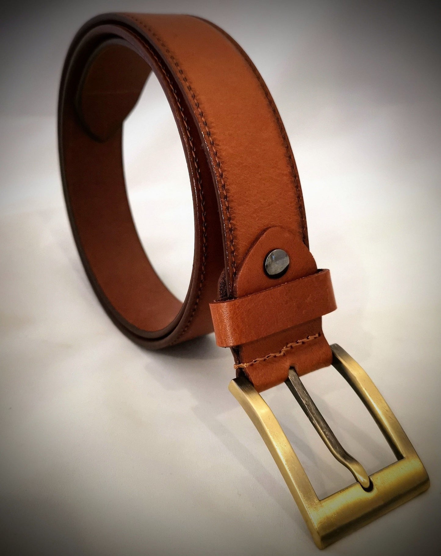 Noah - Tan Colour Plain Belt