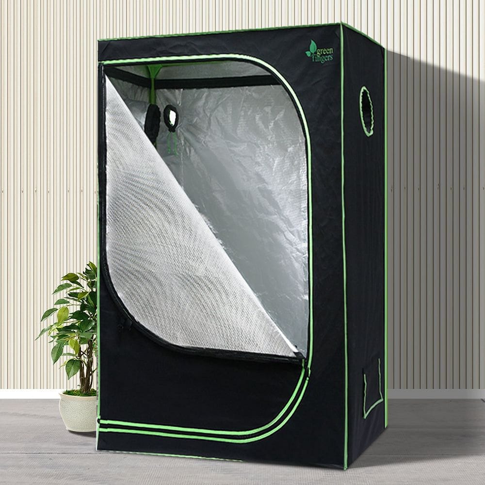 Green Fingers Grow Tent 90x50x160CM Hydroponics Kit Indoor Plant Room System