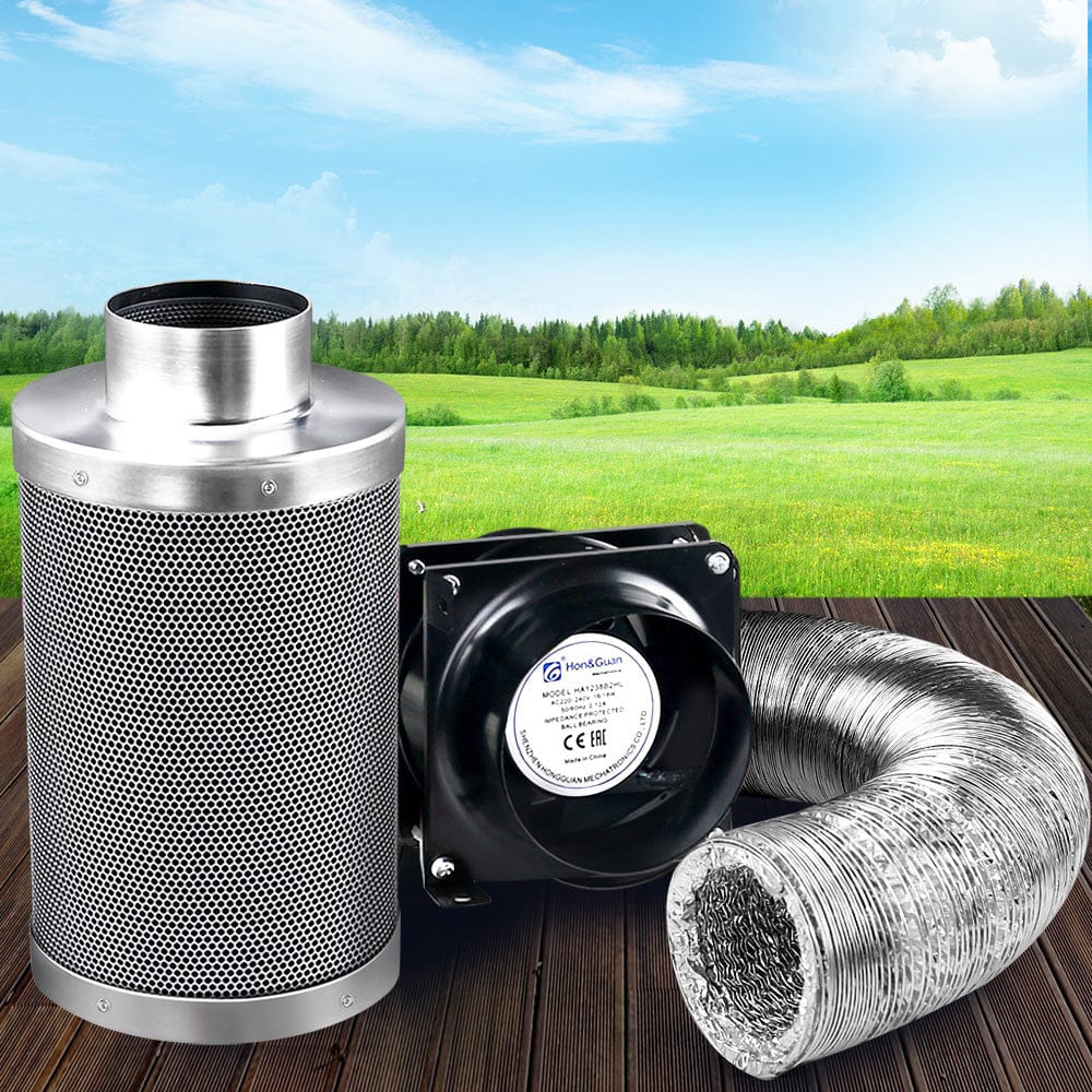 Green Fingers 6"Ventilation Kit Fan Hydroponics Grow Tent Kit Carbon Filter Duct,Green Fingers 6"Ventilation Kit Fan Hydroponics Grow Tent Kit Carbon Filter Duct