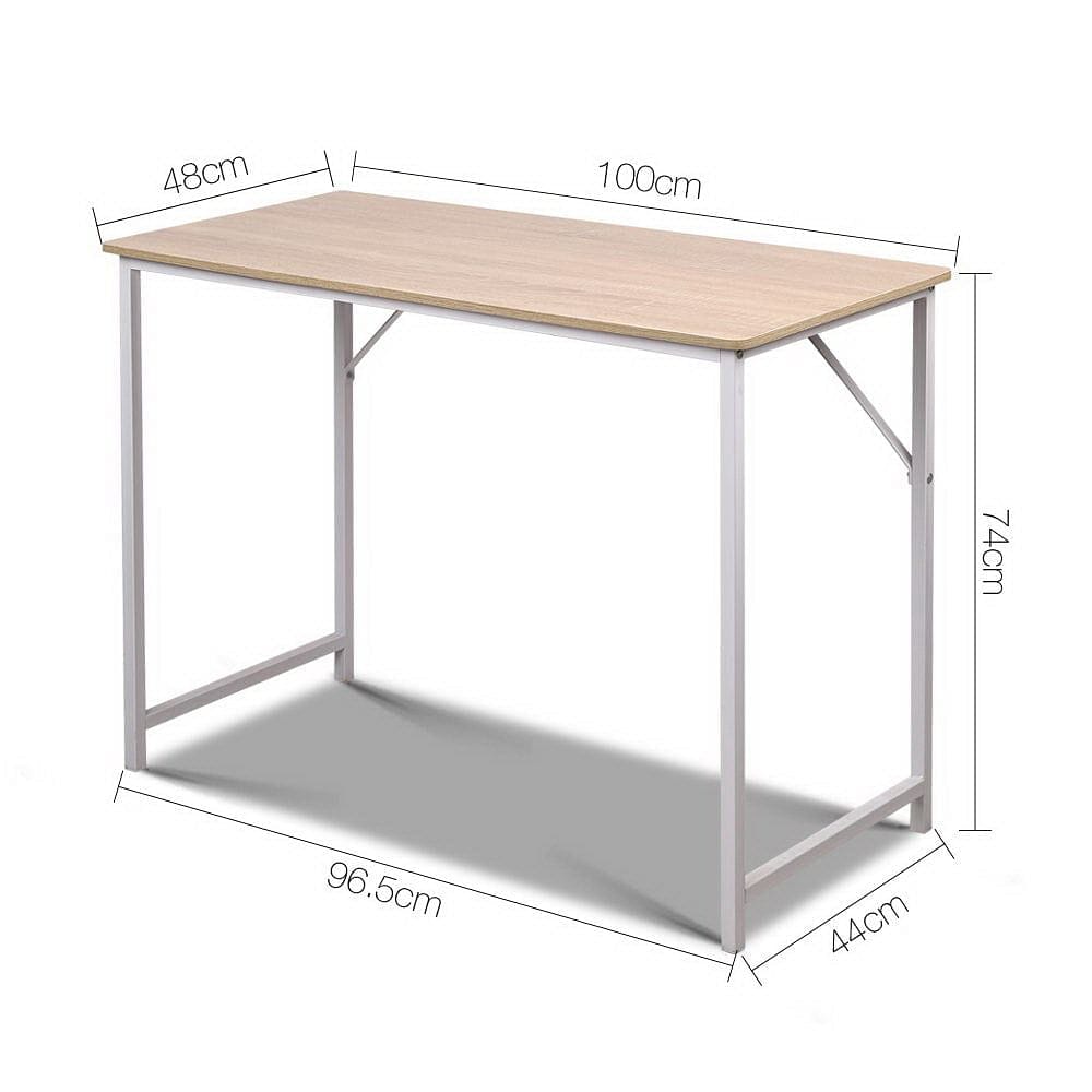 Artiss Computer Desk Oak 100CM