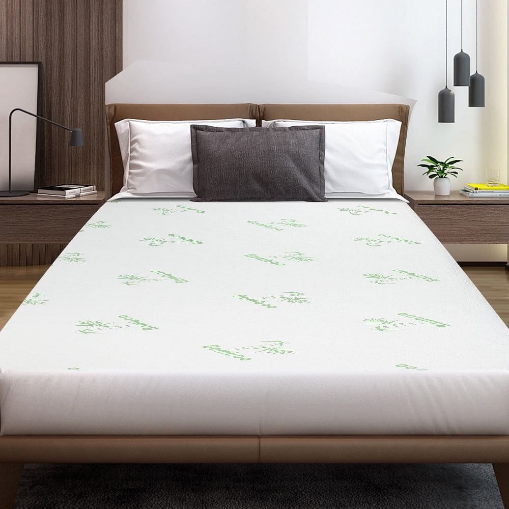 Giselle Bedding Mattress Protector Bamboo Single