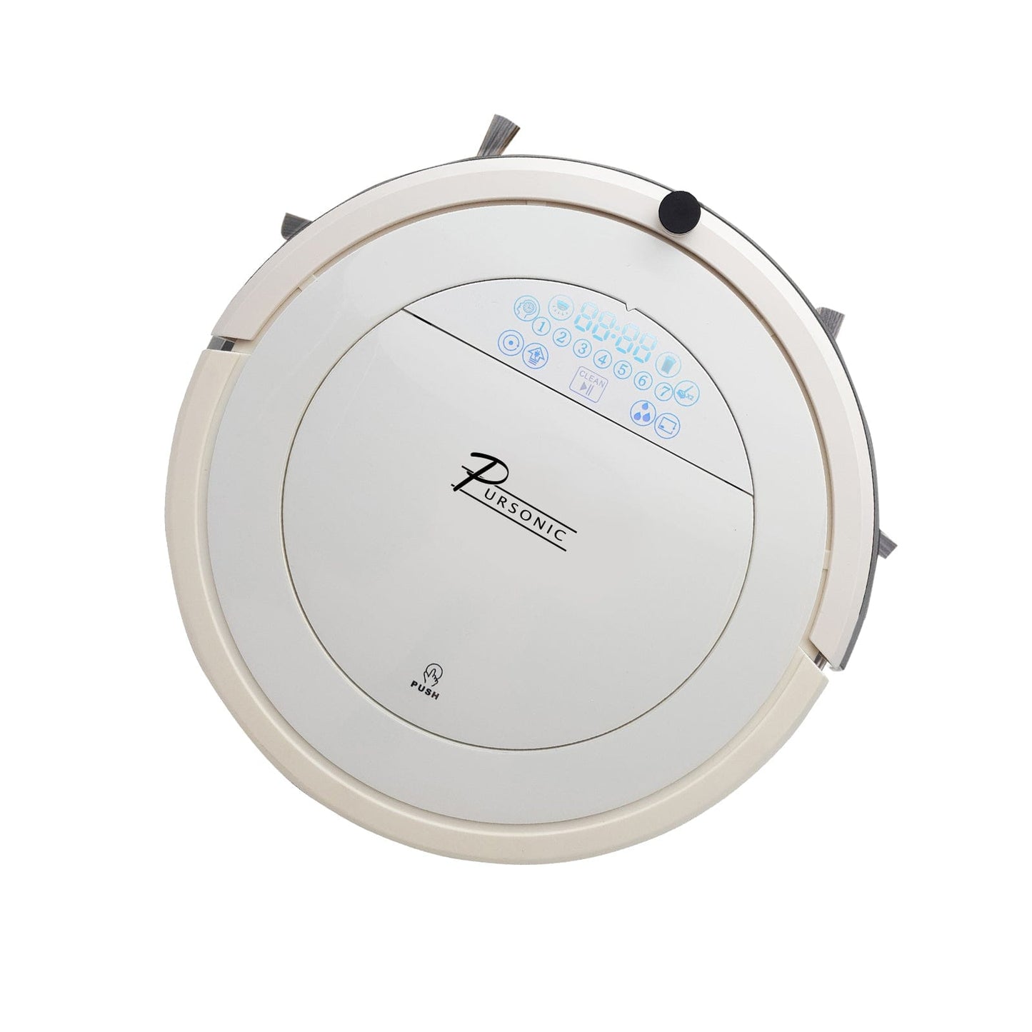 Pursonic i9 Robotic Vacuum Cleaner Carpet Floor Dry Wet Mopping Auto Robot White White
