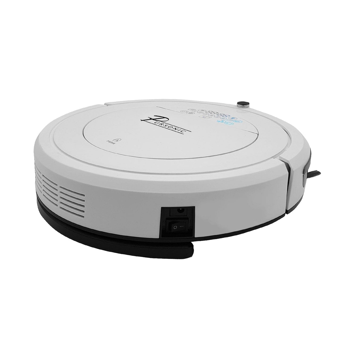 Pursonic i9 Robotic Vacuum Cleaner Carpet Floor Dry Wet Mopping Auto Robot White White