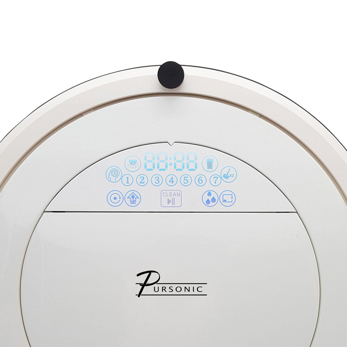 Pursonic i9 Robotic Vacuum Cleaner Carpet Floor Dry Wet Mopping Auto Robot White White