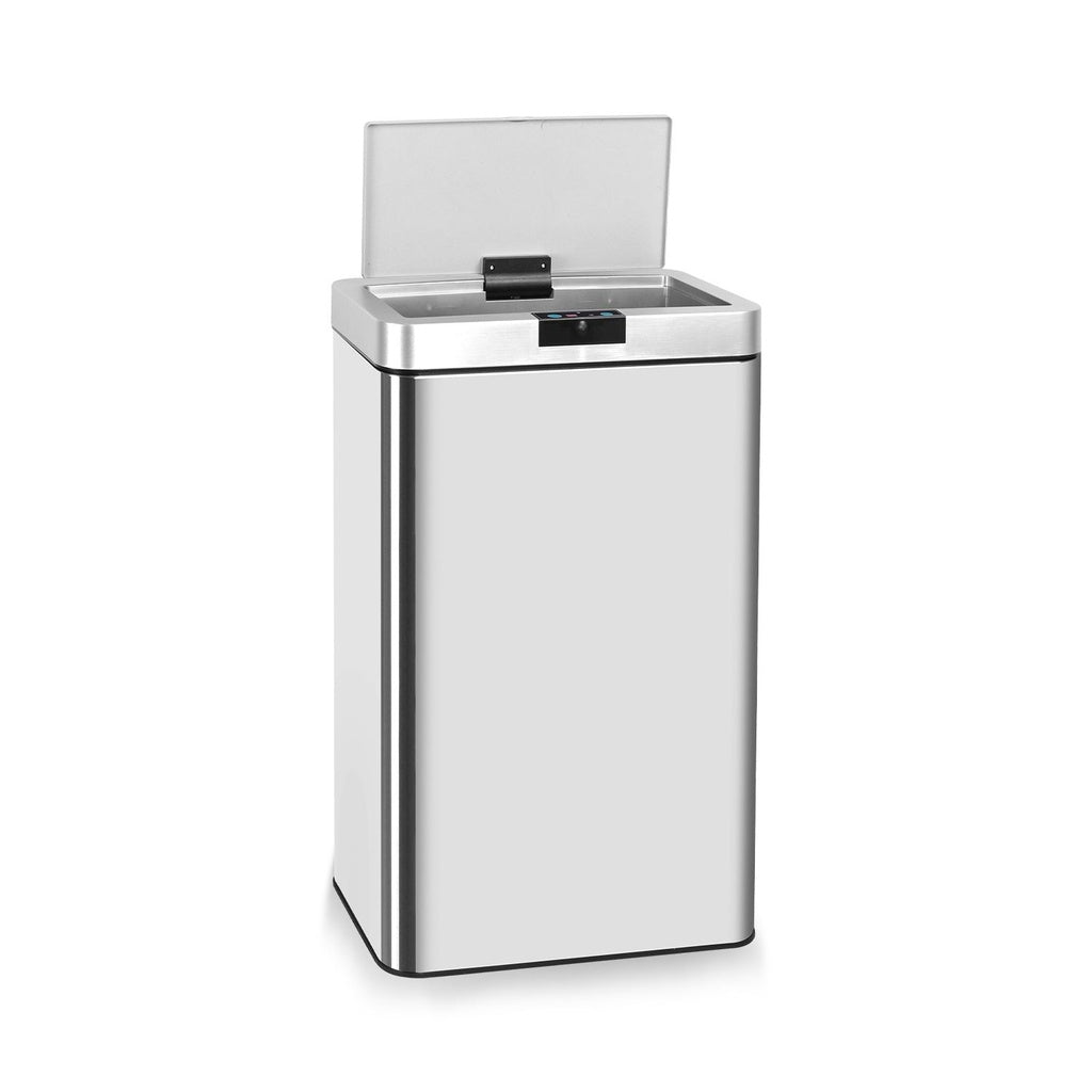 MIRAKLASS Sensor Bin 70L Wide Silver Square