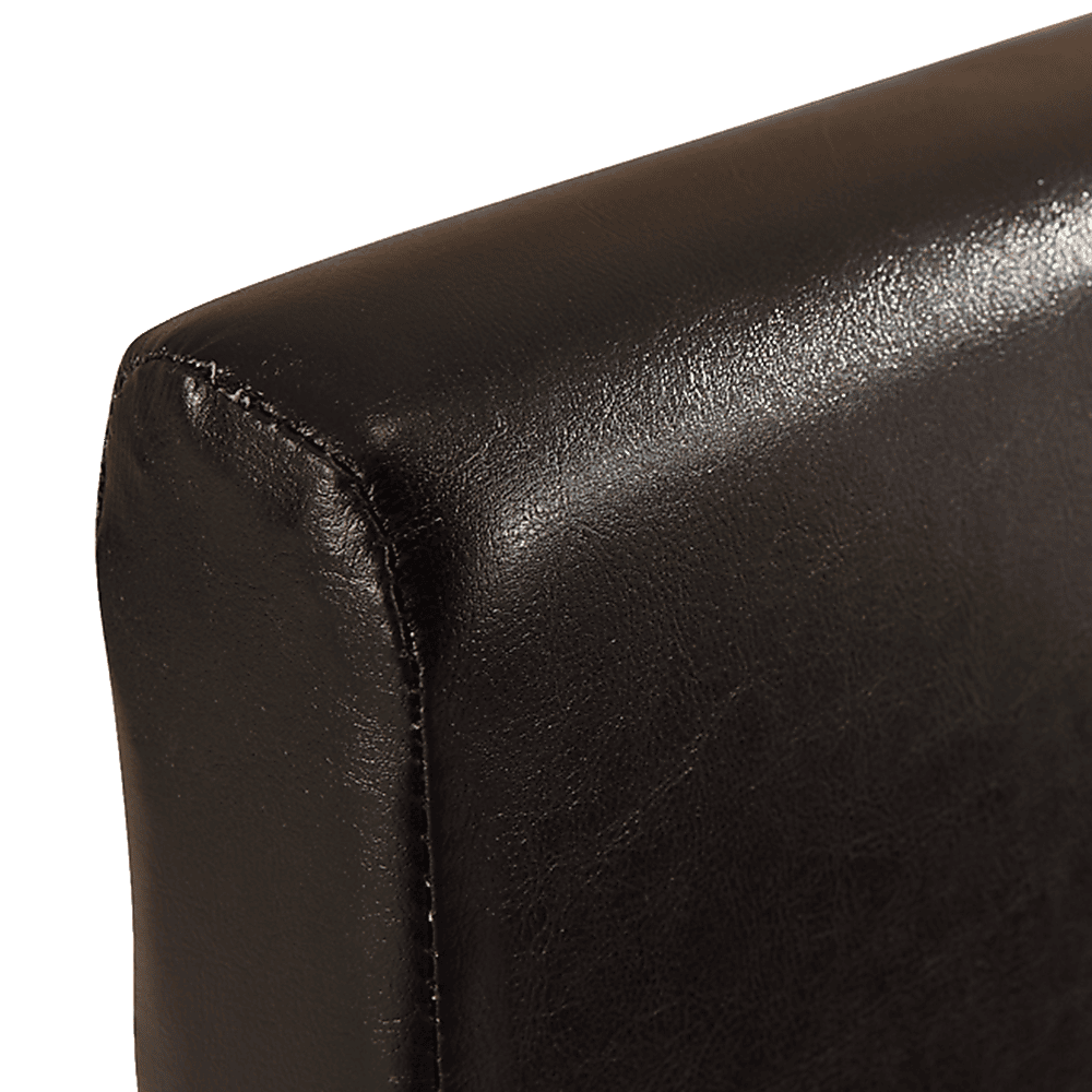 Single PU Leather Bed Frame Black