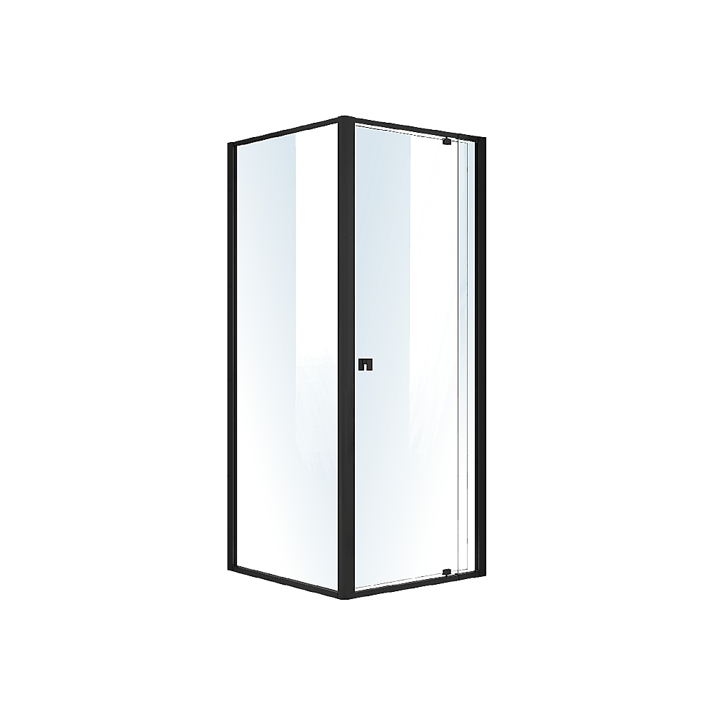 Semi Frameless Shower Screen (74~82)x 195cm & (89~92)x 195cm Side AS/NZS Glass