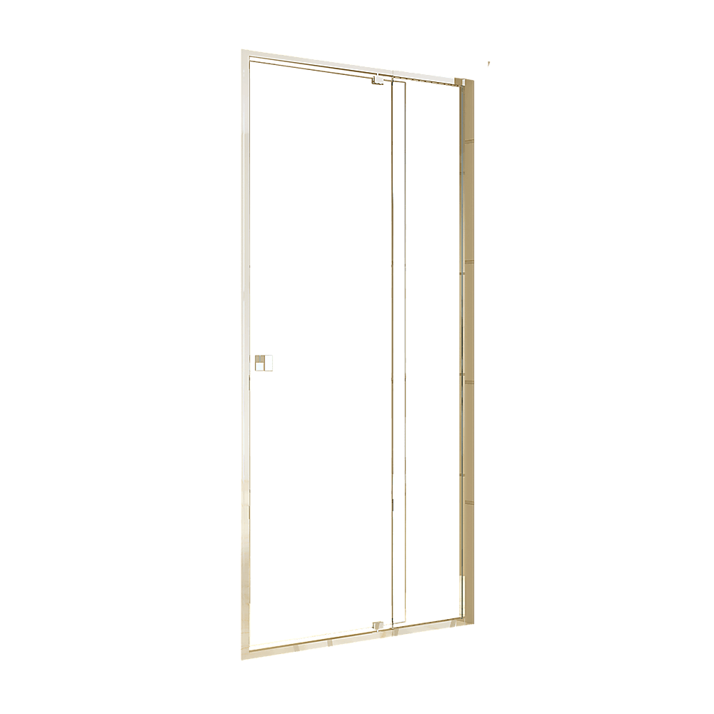 Adjustable Semi Frameless Shower Screen (98~106) x 195cm Australian Safety Glass