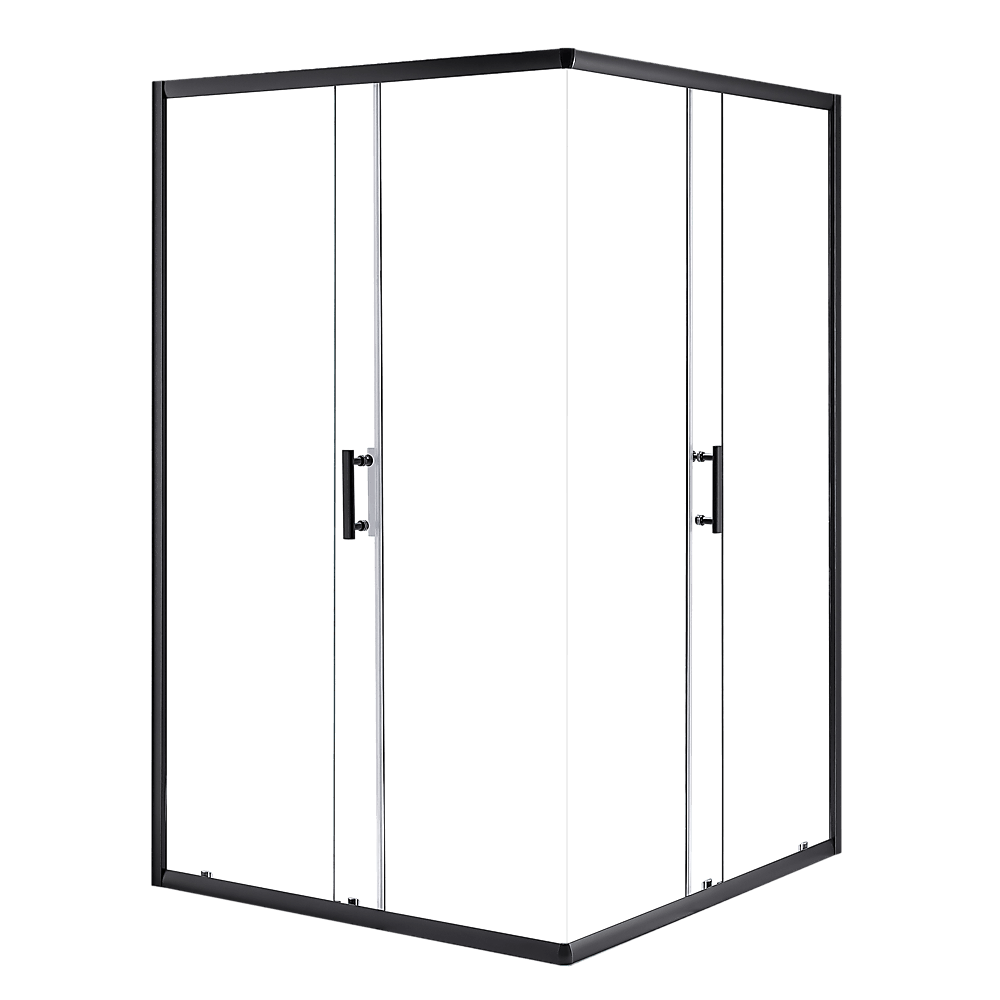 1200 x 800mm Sliding Door Nano Safety Glass Shower Screen By Della Francesca