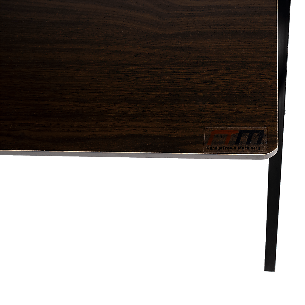 Folding Desk with Shelf Computer Laptop PC Table Side Home Office Furniture