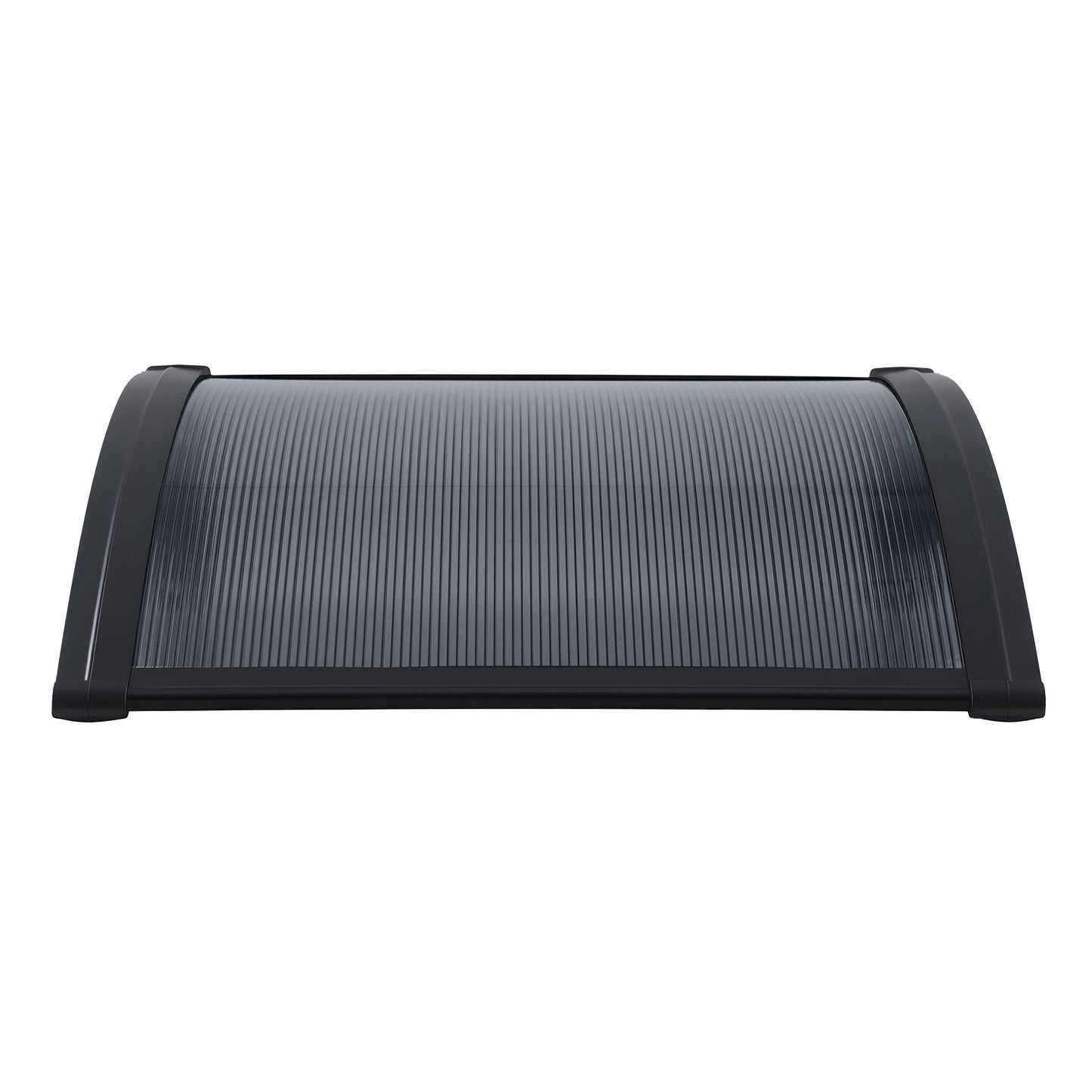 Instahut Window Awning Drainage 0.6mx0.6m Outdoor Grey
