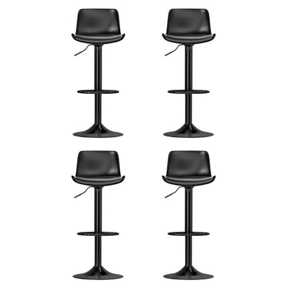 Artiss 4x Bar Stools Padded Seat Gas Lift Black