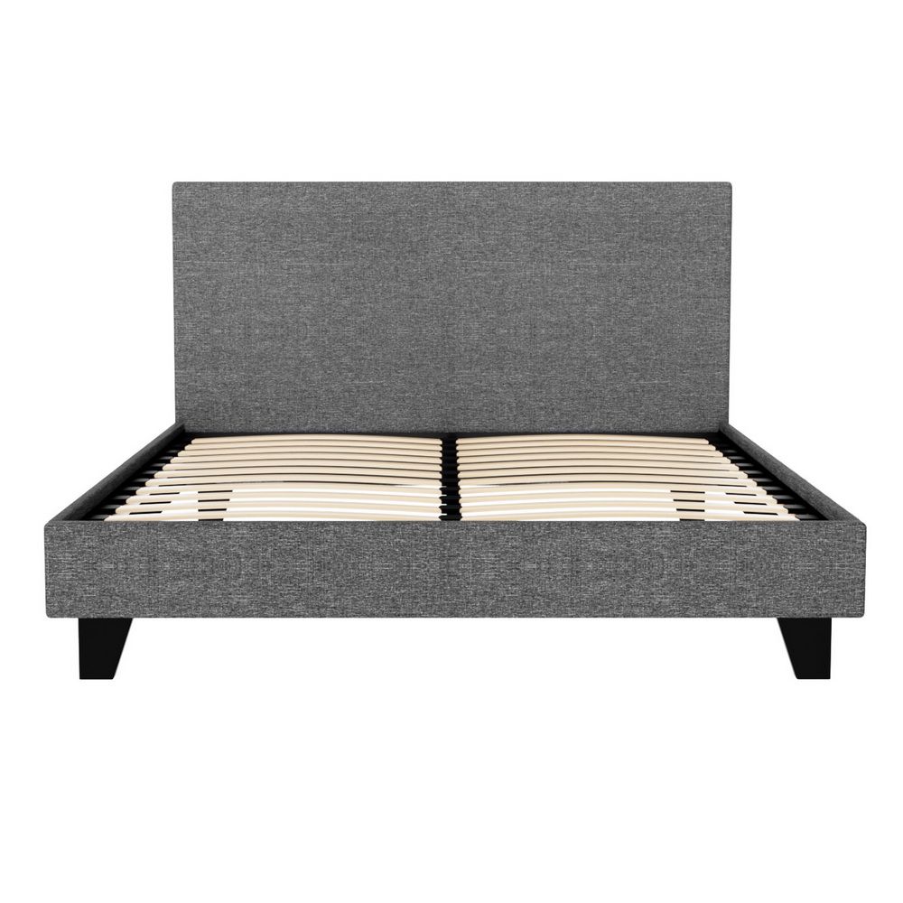 Artiss Bed Frame Double Size Grey NEO
