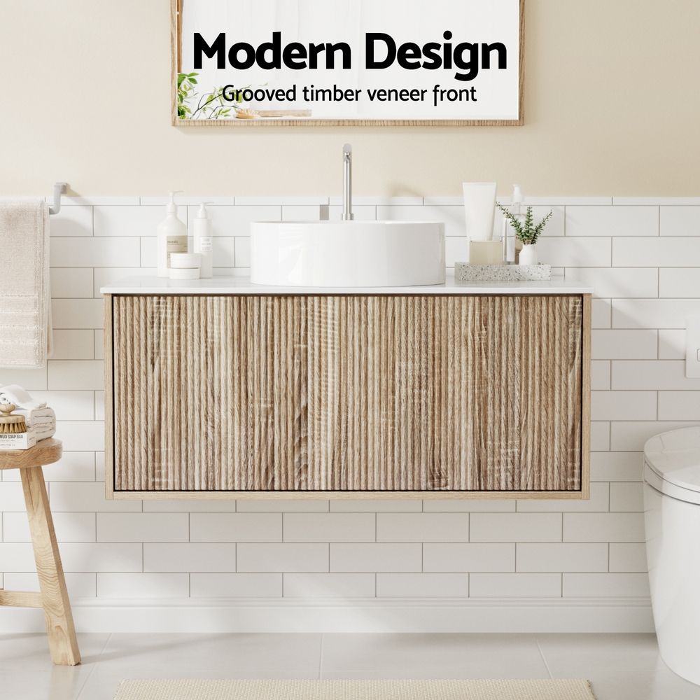 Cefito Vanity Unit 915mm Oak