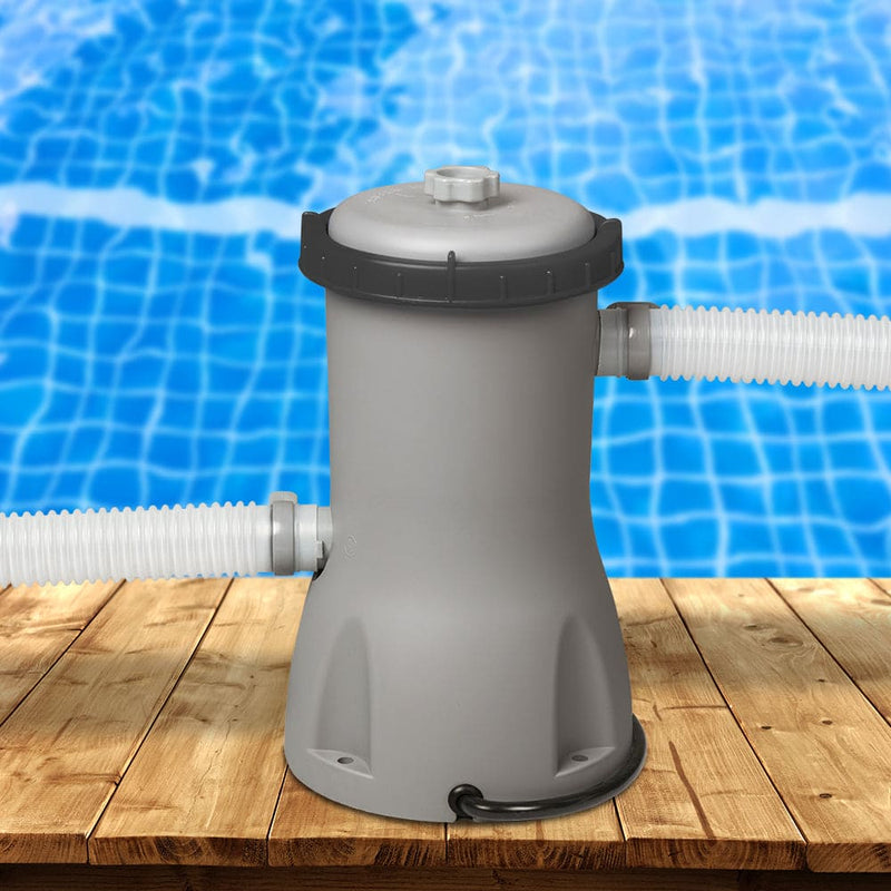 Bestway Pool Pump Cartridge Filter 800GPH 3028L/H Flowclear? Filters Cleaner