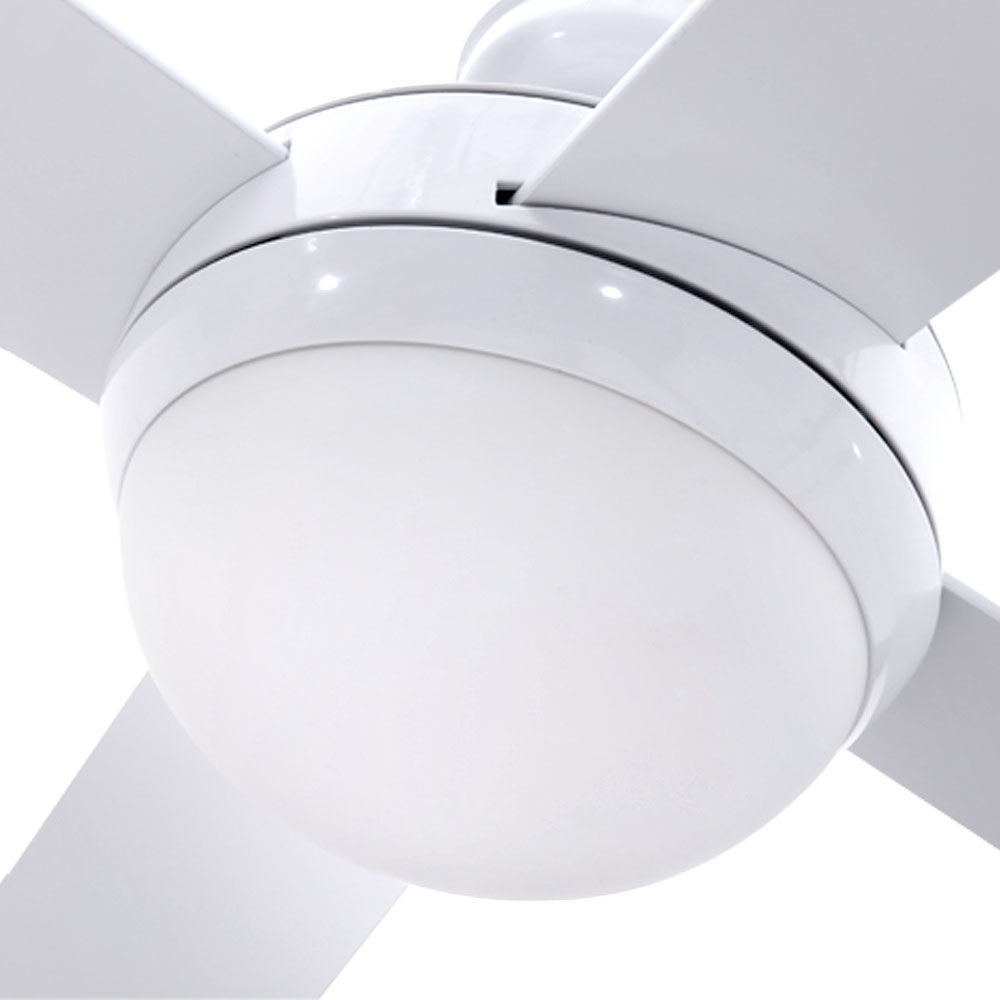 Devanti 52'' Ceiling Fan DC Motor w/Light w/Remote - White