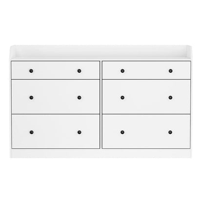 Artiss 6 Chest of Drawers - PETE White