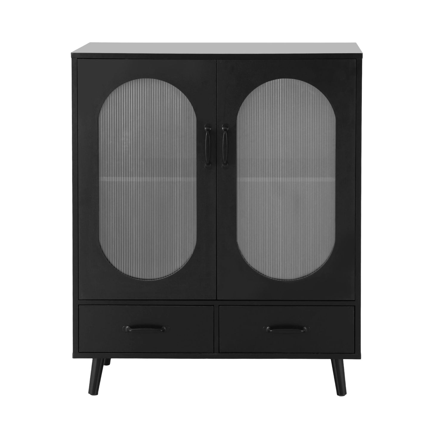 Artiss Buffet Sideboard Double Doors - Black
