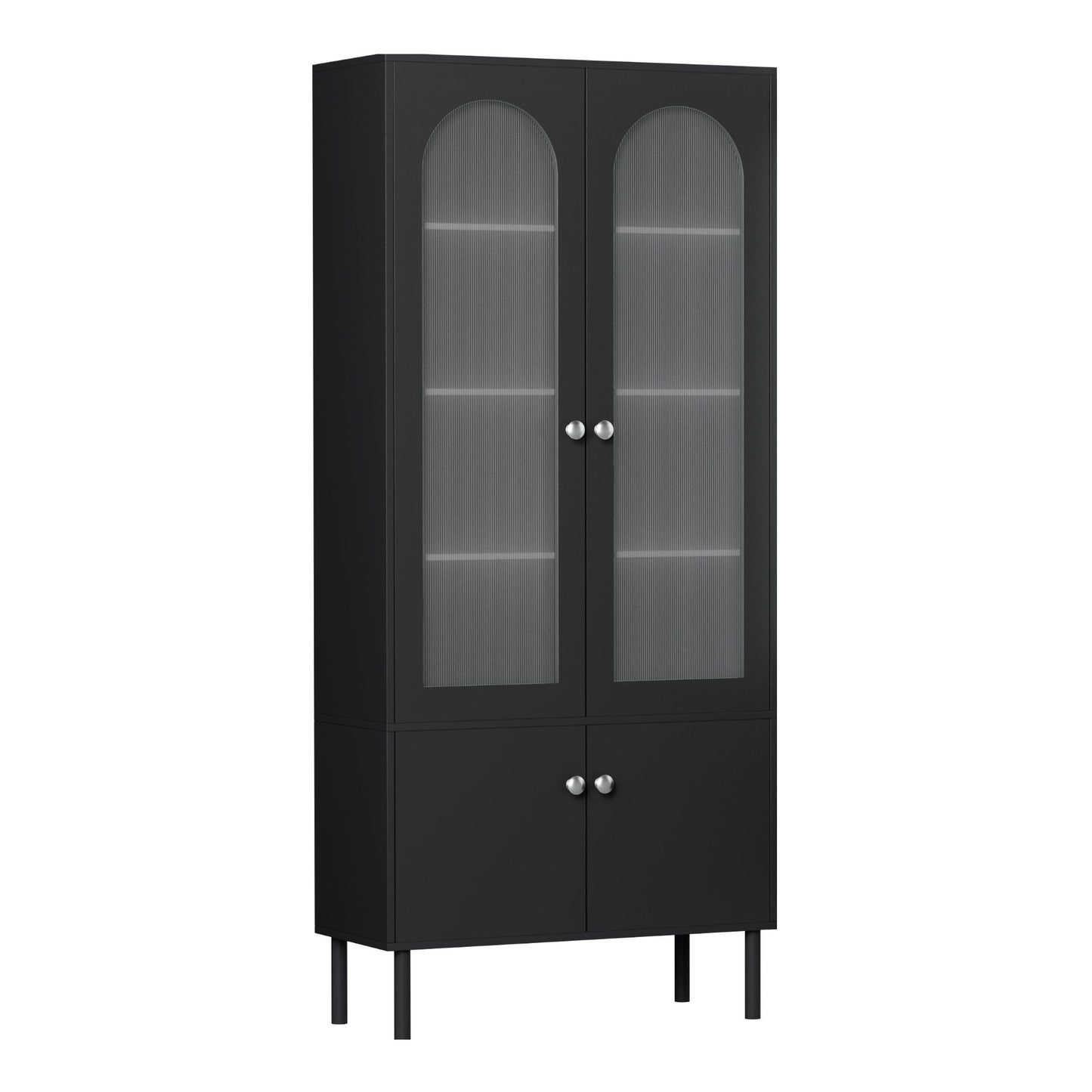 Artiss Buffet Sideboard Cupboard Cabinet Black