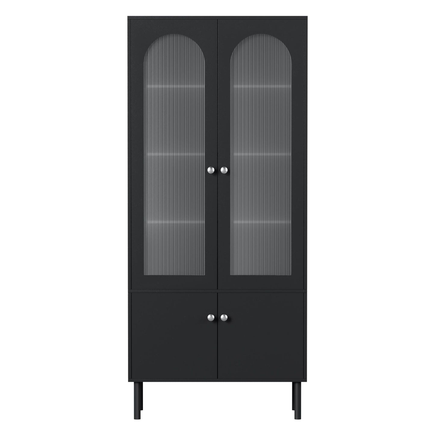 Artiss Buffet Sideboard Cupboard Cabinet Black