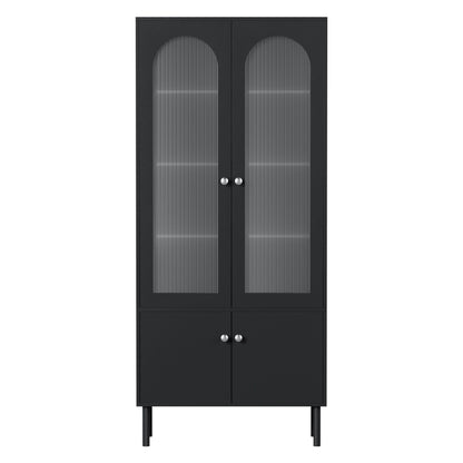 Artiss Buffet Sideboard Cupboard Cabinet Black
