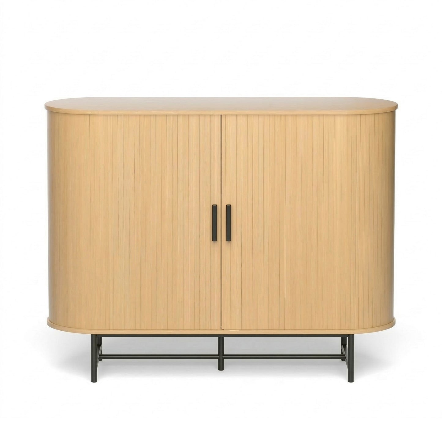 Artiss Buffet Sideboard Cupboard Cabinet Sliding Doors Pantry Storage Oak PIIA