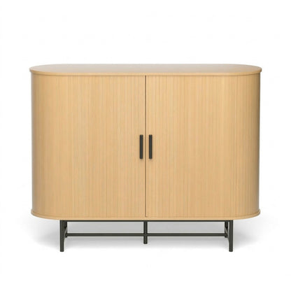 Artiss Buffet Sideboard Cupboard Cabinet Sliding Doors Pantry Storage Oak PIIA