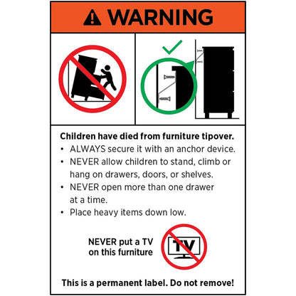 Artiss 7 Chest of Drawers Dresser Table Black