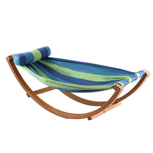 Gardeon Hammock Bed Outdoor Camping Kids Timber Hammock Rocking