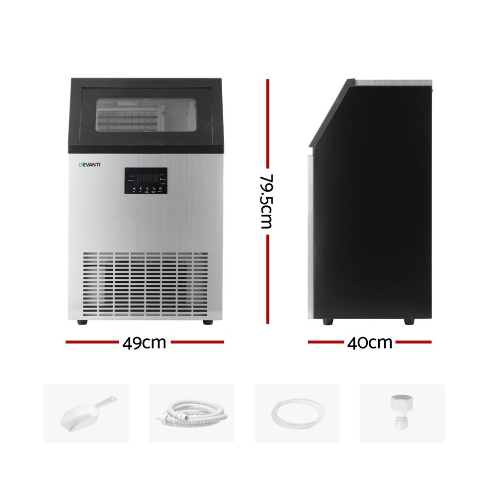 Devanti 45kg Ice Maker Commercial Machine
