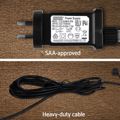 23m LED Festoon String Lights Christmas Decorations Wedding Party Outdoor Garden